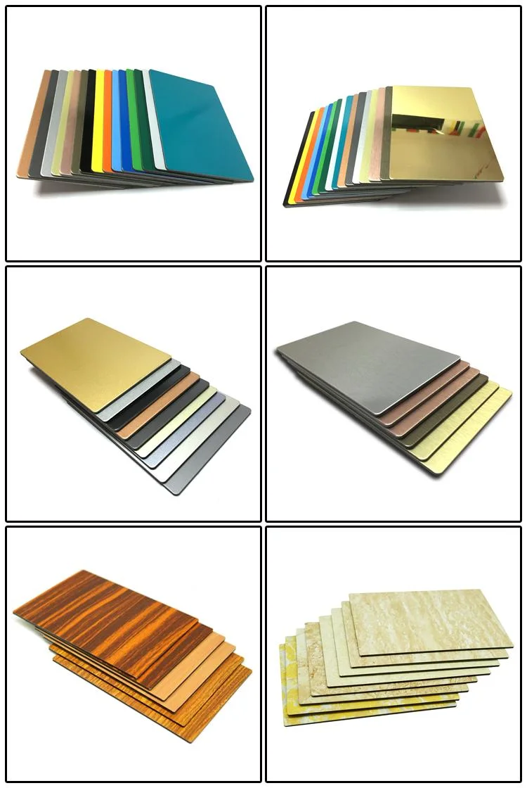 4mm PVDF/PE Coated Outdoor Cladding Wall Decorative Panel Aluminum Composite Panel Sheets