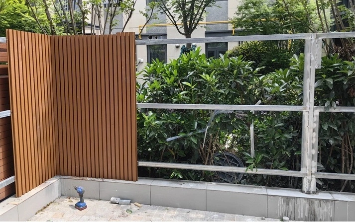 Waterproof WPC Wood Plastic Composite Outdoor Wall Panel Cladding