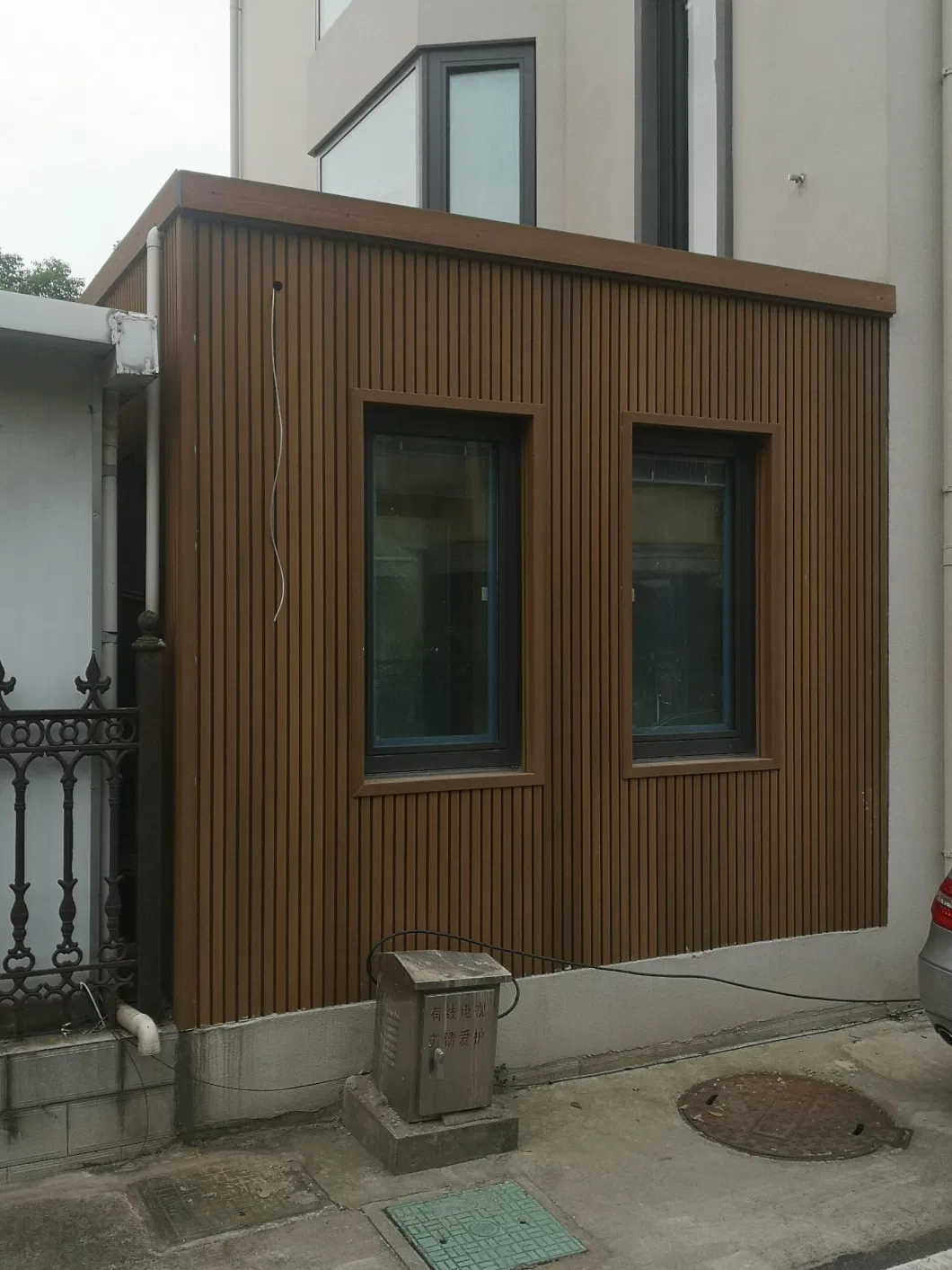 High Degree of UV and Color Stability Waterproof Composite WPC Wall Cladding for Outdoor (M15)