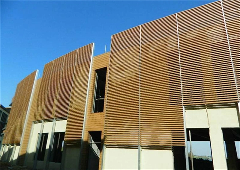 Outdoor PE Wall Cladding / PE Composite Wall Covering for House Decoration
