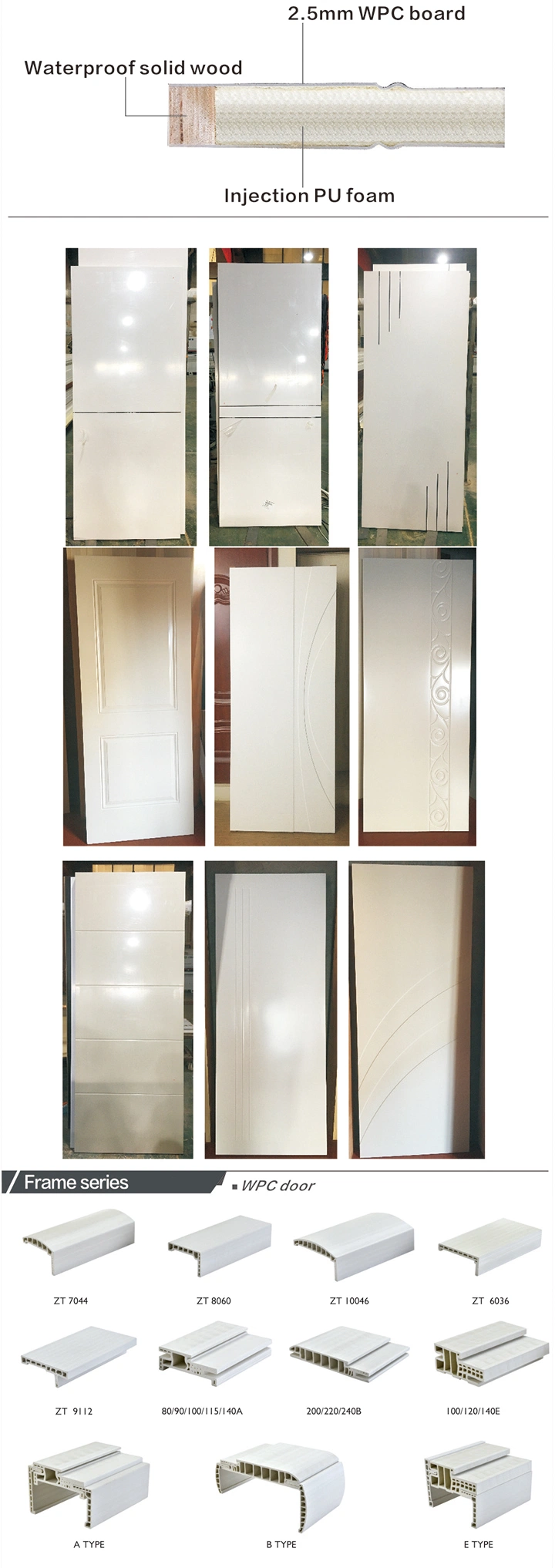 Latest Luxury PVC Laminated Folding Accordion Window and Door