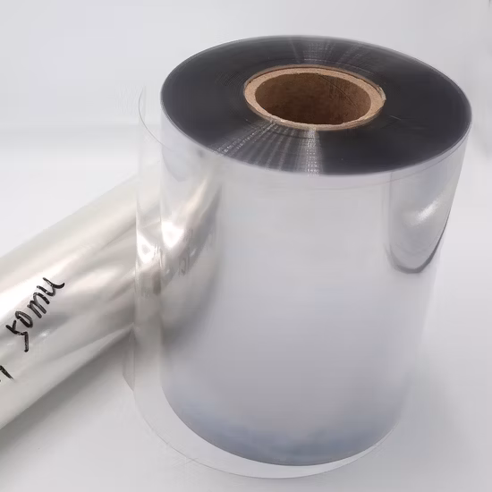 Transparent Film Sheet Pet PVC PP PLA Plastic Sheet Rolls Film Clear Bioplastics Film for Pharmaceutical/Food Packaging