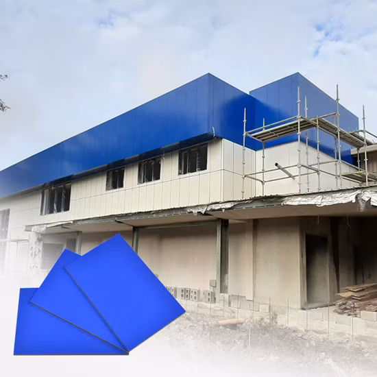 4mm PVDF/PE Coated Outdoor Cladding Wall Decorative Panel Aluminum Composite Panel Sheets