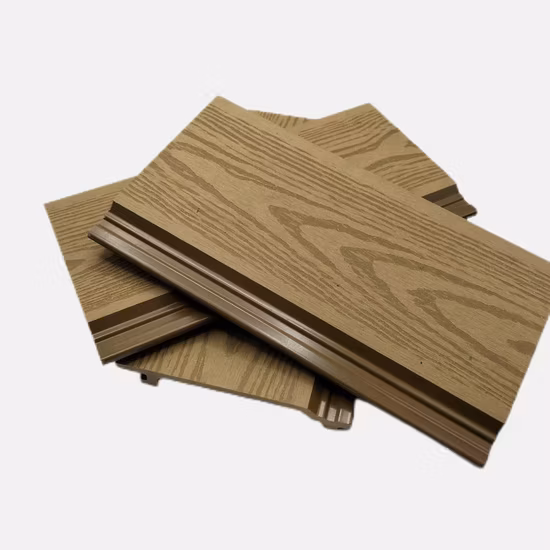 High Degree of UV and Color Stability Waterproof Composite WPC Wall Cladding for Outdoor (M15)