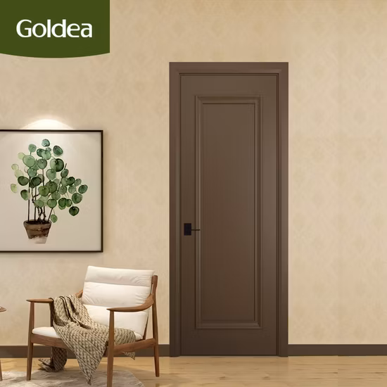 Sample Customizationoutside Black Garage Toilet Classic MDF Green Aluminium Sliding Wooden Wood PVC WPC Bathroom Internal Folding Glass Front Custom Door Design