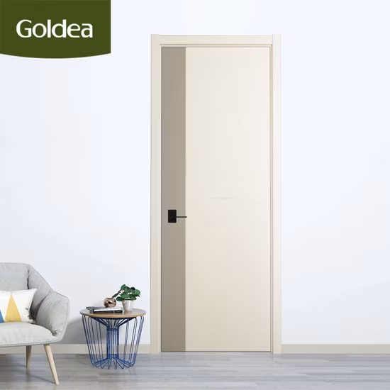 Hot Sale Interior Folding Toliet Bathroom PVC Wooden Door