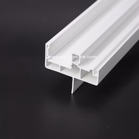 Americano Linea PVC Ventanas De Termopanels Vinyl Patio Door Profiles for Window and Door